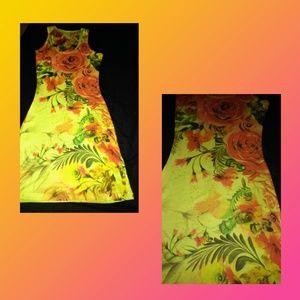 Flower tank dress*